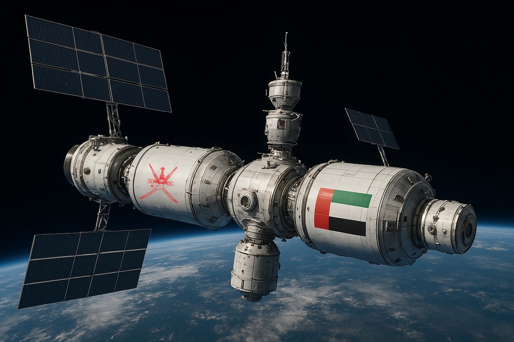 Image of Oman, UAE Boost Space Cooperation